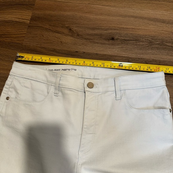 Talbots High Waist Jegging Crop Jeans Pants Size 12 - Picture 5 of 9